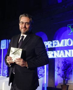 Lee más sobre el artículo Premio Fernando Lara 2022: Máximo Huerta se lleva el galardón