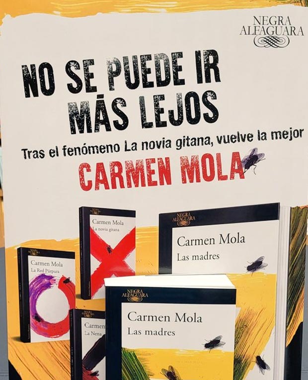 Inspiración densidad pelo Saga La novia gitana: Todas las novelas de Carmen Mola en orden